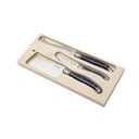 Ver imagem 1 de Conjunto de 3 Facas Queijo Laguiole La Tour Luxo - Azul