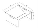 Ver mais imagens de Lareira Externa Aço Corten Ecologica a Lenha 24x49x49cm
