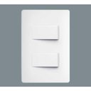 Ver imagem 2 de Conjunto 2 Interruptor Distanciados Simples - Habitat Fame