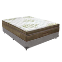 Ver imagem 1 de Cama Box Casal Cinza e Colchão Gold Ultragel Molas Ensacadas Ortobom