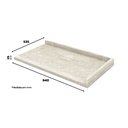 Ver imagem 4 de Balcão de Canto Reto 1 Porta com Tampo MDF Americana 84cm Branco HP