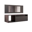 Ver imagem 3 de Penteadeira Camarim Potaro com Nicho Decorativo Preto G96 - Gran Belo
