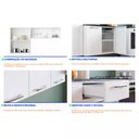Ver imagem 5 de Cozinha Compacta Itatiaia 4 Peças 10 Portas em Aço Branca