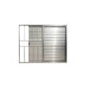 Ver imagem 3 de Veneziana 3 Folhas Aluminio Brilhante com Grade 1,00x1,20