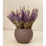 Arranjo Flores Artificial Folhagem Lavanda Planta Com Vaso - 2