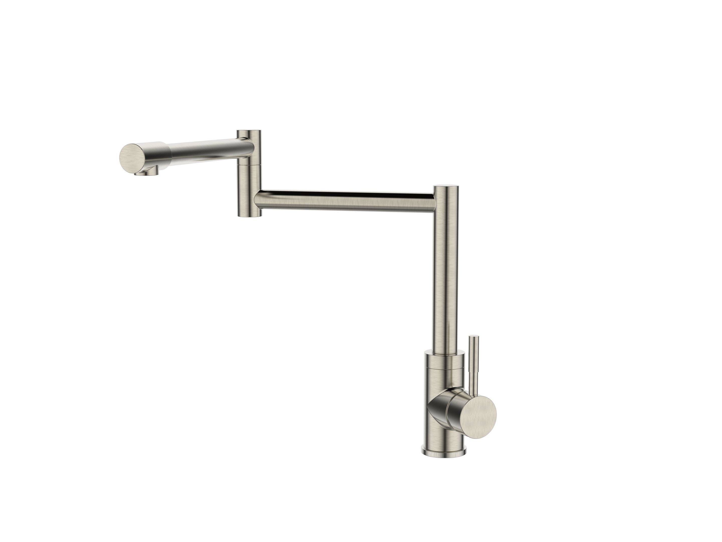 Torneira Misturador Monocomando Cozinha Articulável Dobrável Gourmet Aço Escovado 10835-560s Jiwi - 2