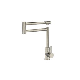 Torneira Misturador Monocomando Cozinha Articulável Dobrável Gourmet Aço Escovado 10835-560s Jiwi - 1