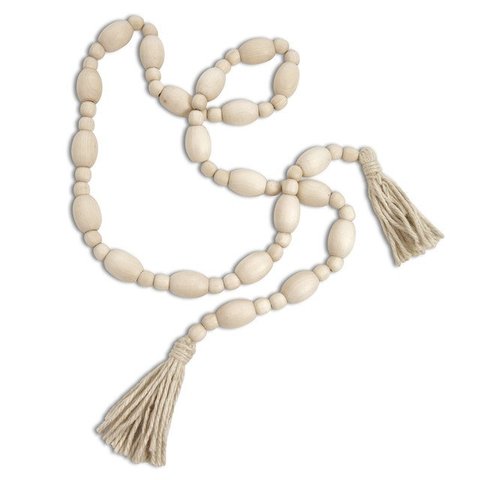 Colar Decorativo em Madeira