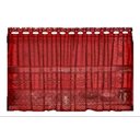Ver imagem 3 de Cortina Vitro Renda 2,00m X 0,80cm Alt Vermelho