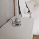 Ver imagem 2 de Abajur Luminária de Mesa Dama Interruptor e Globo e Lâmpada Branco Quente Decoração Casa Sala Quarto