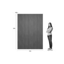 Ver imagem 2 de Painel de Cozinha até 75 Pol Modular 1.8 Ripado 180x250cm Nature Fosco - Linea Brasil