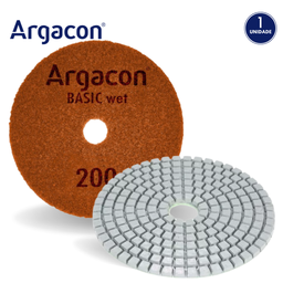 Lixa Diamantada Brilho Dágua Argacon Grão 200 Porcelanato - 6