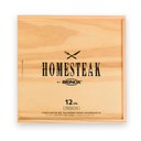 Ver imagem 3 de FAQUEIRO BISTRO 12 PCS C/ ESTOJO MADEIRA - 5121/500