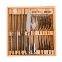 Ver imagem 2 de FAQUEIRO BISTRO 12 PCS C/ ESTOJO MADEIRA - 5121/500