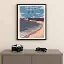 Ver imagem 1 de Quadro Rio Grande do Norte - Brasil 33x24cm Mold Branca