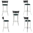 Ver imagem 5 de Banqueta Bistro para Bar, Cozinha, Balcão em Alumínio e Fibra Tc Zanutto 5 Unidades Preta