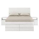 Ver imagem 2 de Cama Casal Multifuncional Madeira Maciça 6 Gavetas Comfort Linha Comfort Inter Link