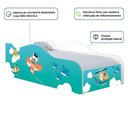 Ver imagem 4 de Cama Solteiro Infantil Cama Patrulha Animal com Colchão MDF Branco Casah