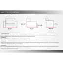 Ver imagem 3 de Poltrona Reclinável P/ Sala Mh1216 Two Way Courano Creme - Herval