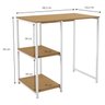 Aparador Adega Bar Cervejeira 90cm Li044 Canela Branco Kpb - 3