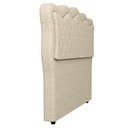 Ver imagem 7 de Cabeceira Casal King Cama Box 195cm Oregon I02 Linho Bege - Mpozenato