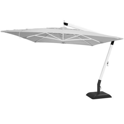 Ombrelone Std Lateral Plus 3.0x3.0 Alumínio 52.0.022 + Inox Cor: Cinza