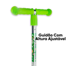 PATINETE INFANTIL 3 RODAS AJUSTAVEL COM LED VERDE - 5