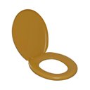 Ver imagem 1 de Assento Almofadado Oval - Astra Caramelo Escuro