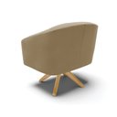 Ver mais imagens de Cadeira Sala de Jantar Giratória Ma30 Kit 2 Stella Suede D03 - D’Rossi
