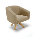 Ver imagem 5 de Cadeira Sala de Jantar Giratória Ma30 Kit 2 Stella Suede D03 - D’Rossi