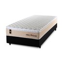 Ver imagem 3 de Cama Box Solteiro Alford com Colchão Molas Ensacadas 88x188x66 Preto