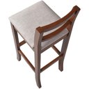 Ver imagem 2 de Banqueta Olímpia Madeira Maciça Castanho