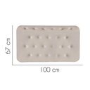 Ver imagem 2 de Painel Estofado Luxo Capitonê Brenda 100cm Solteiro para Cama Box Suede Bege - Gat Magazine
