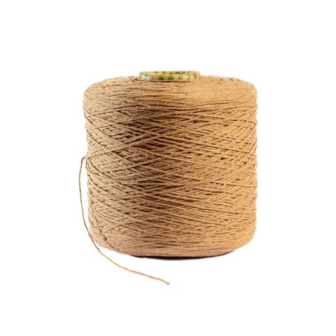 Barbante ou Linha para Crochê Colorido Nº 8 - Caramelo