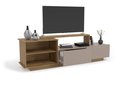 Ver imagem 3 de Rack Paris 2 Gavetas e 1 Porta Kappesberg M943 para TV 50 Polegadas Cor Nogueira Fendi