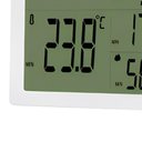 Ver imagem 2 de Relogio Termo Higrometro 2 Canais Mt-241a-1302-br Minipa