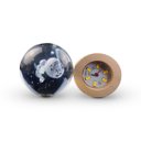 Ver imagem 5 de Luminária Abajur Globo Homem na Lua Led Usb Enfeite Decorativo Esfera de Vidro 3d Base de Madeira