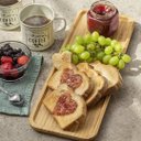 Ver imagem 3 de Bandeja em Madeira Retangular Decorativa Centro de Mesa Bege