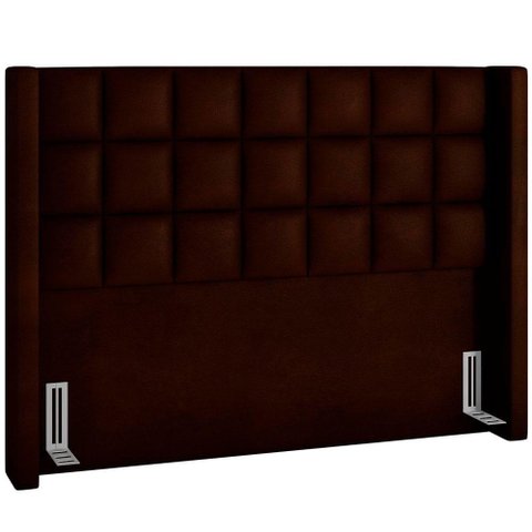 Cabeceira Cama Box Casal 140cm Paris Couríssimo Marrom