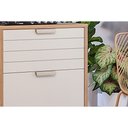 Ver imagem 6 de Cozinha Modulada Mgm 5 Peças Eloise C5p178 Cinamomo/platina