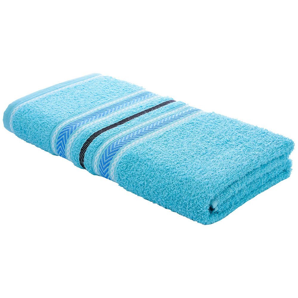 Toalha de Banho Modelo Sedução Perfeito Estilo Azul Turquesa - 1