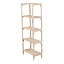 Ver imagem 5 de Organizador de roupas Madeira Pinus moderno Technox Marrom