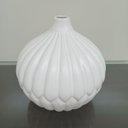 Ver imagem 5 de Vaso Decorativo Enfeite Casa Home&Co Cerâmica 20x20x20cm Branco