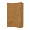 Ver imagem 6 de Guarda Roupa Infantil CR35558 4 Portas Bater 2 Gavetas MDP Madeirado Multimóveis 118,5cm