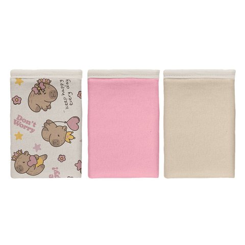 Kit 3 Peças Fronha Vivaldi para Bebê