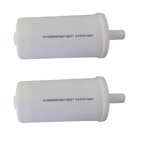 Kit 02 Un Vela Refil Mil para Filtro Torneira Bica Movel de Pressão
