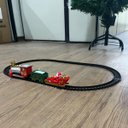 Ver imagem 3 de Trem Natalino Papai Noel Treno Decoraçao Enfeite Casa Sala Trilho Vitrine Loja Festa Celebraçao Fim 