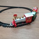 Ver imagem 5 de Trem Natalino Papai Noel Treno Decoraçao Enfeite Casa Sala Trilho Vitrine Loja Festa Celebraçao Fim 