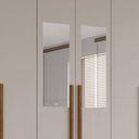 Ver imagem 6 de Guarda Roupa Casal 6 Portas Recife com Espelho Salleto Cinamomo