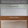 Persiana Pvc Trilho Metálico 140larg X 140alt Branca - 5